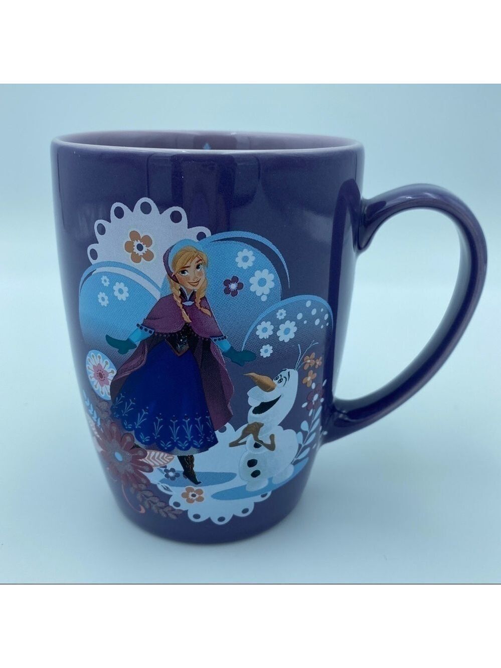 𝅺disney Store Frozen Anna Olaf Ceramic Coffee Mug